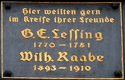 Tafel am Groen Weghaus
